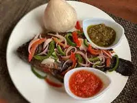 banku with grills tilapia