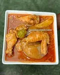 Banku with Groundnut Soup and meat ( any choice of meat)