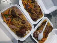 Jollof of rice with chicken