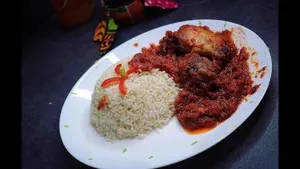 Plain rice