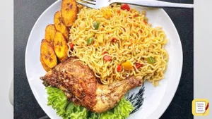 Indomie with chicken