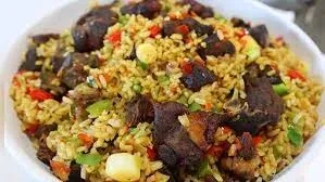 Assorted beef fried rice